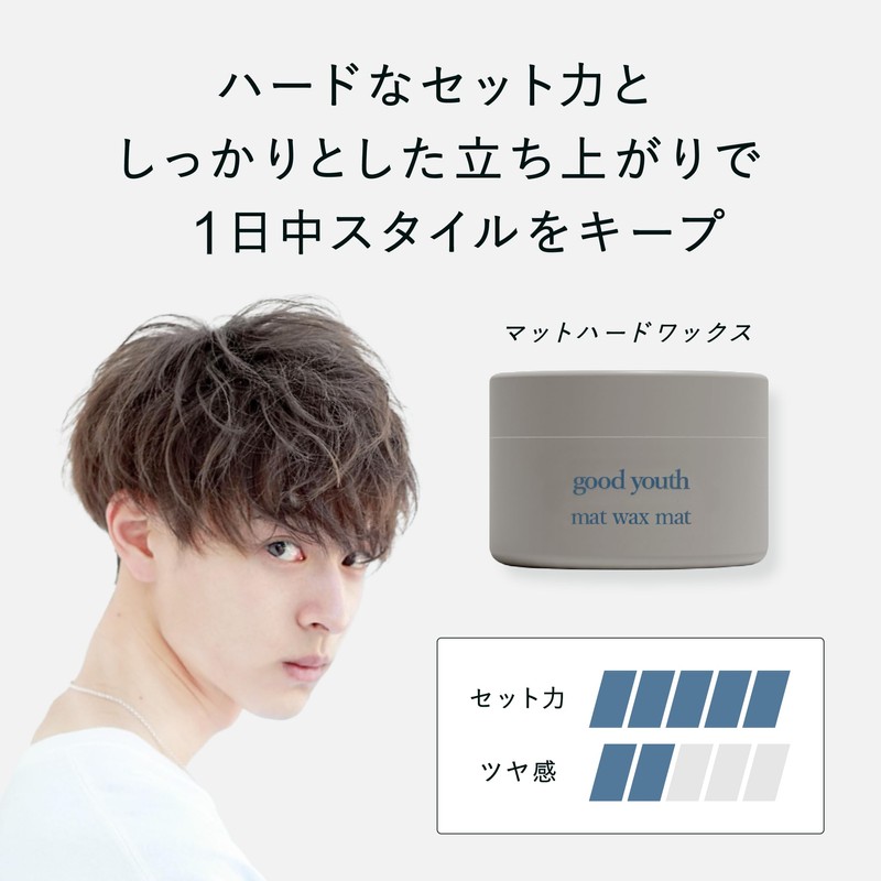 Good Youth Matte Hard Wax for Men Salon Hair Salon