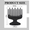 2 Pieces Hair Comb, Curling Comb, Home Hair Comb, Plastic