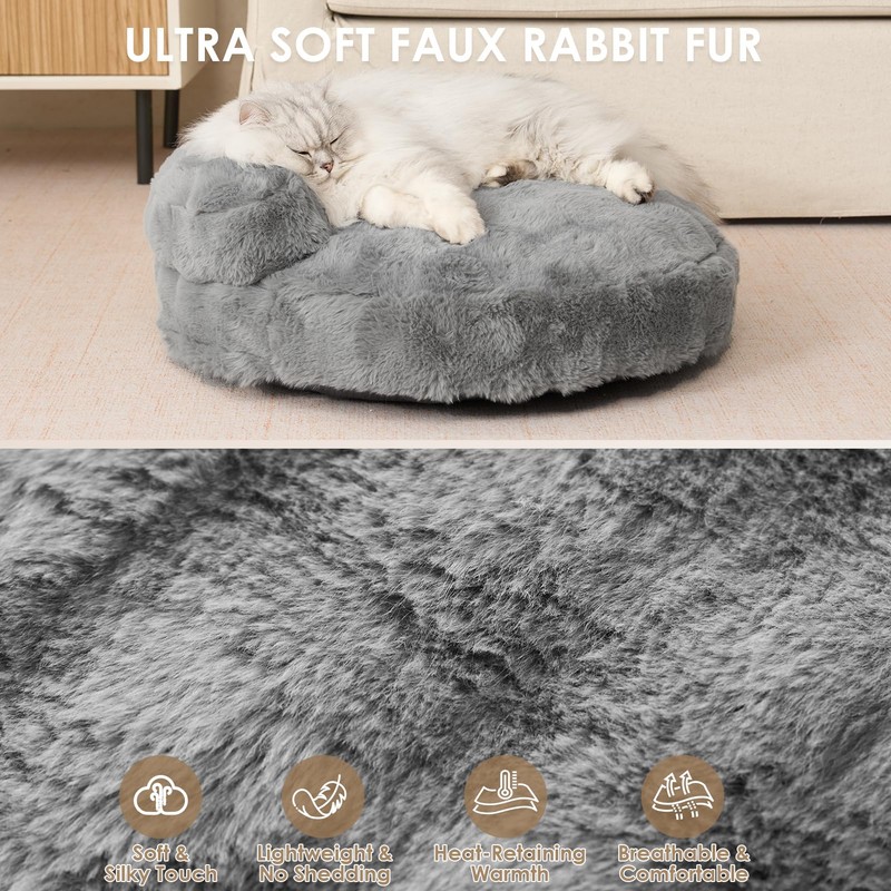 EHEYCIGA Small Dog Bed and Cat Couch for Puppy and