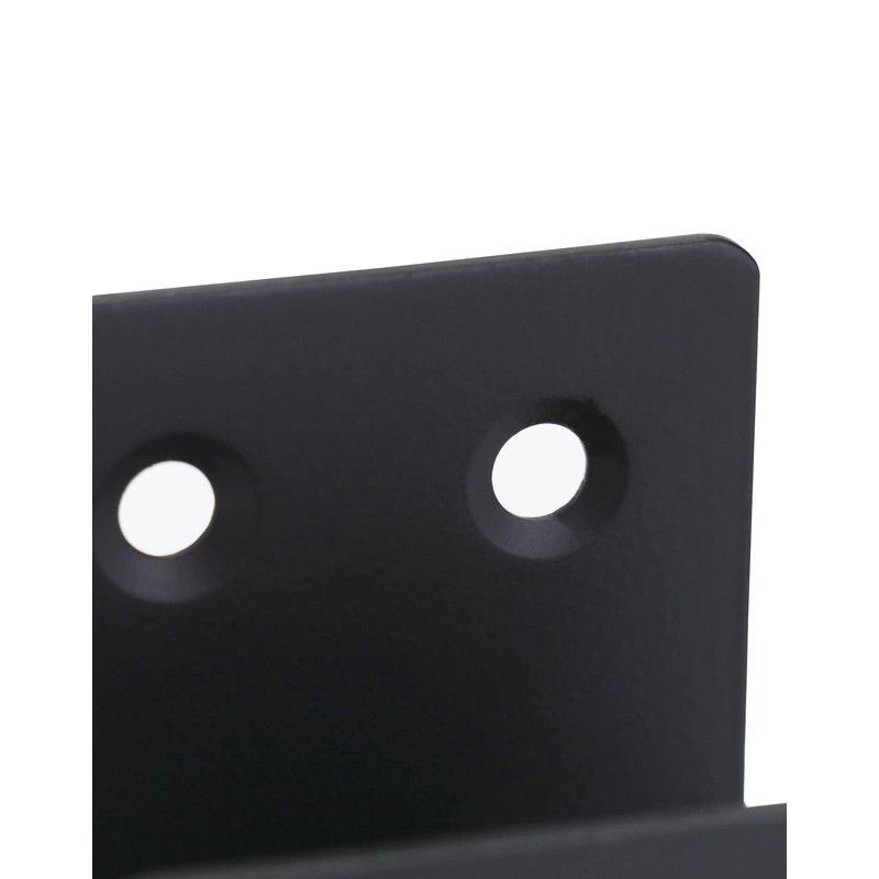 QWORK 8 Pieces U Angle Bracket Stainless Steel Heavy Duty