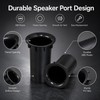 Bass Reflex Port Tube for Speaker Cabinets – 2-Piece ABS