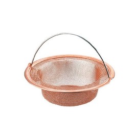 Midori Industry Pure Copper Drain Net Waste Basket (Large) H-2209