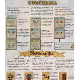 コンコルディア：8 Forum Cards & Navegador Privilege Cards Mini Expansion