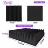 TroyStudio Thick Acoustic Foam Panels, 12 X 12 X 3