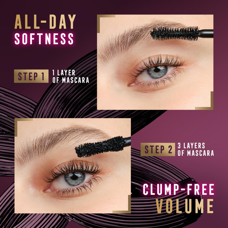 Max Factor Divine Lashes Mascara Rich Black 001, Ultimate Volume,