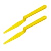 Car Window Tint Squeegee Tool, Plastic Long Handle Shank Corner