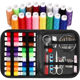Sewing Kit for Adults and Kids,Marcoon Needle and Thread Kit with Sewing Supplies and Accessories Contains Scissors, Measure Tape,Seam Ripper,Suitable for Home, Travel, Beginner, Emergency