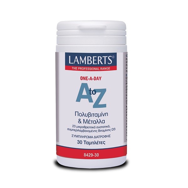 Lamberts A to Z Multivitamins & Minerals 30tabs