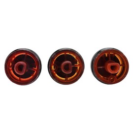 AC Air Conditioning Controller 3pcs Car Air Conditioner AC Fan Controller Heater Knob Replacement for Peugeot 206/206+/207