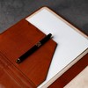 Time Resistance Leather Portfolio – Tablet size Leather Document Case