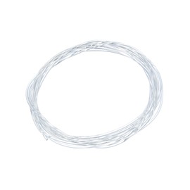 VekAuto 2mm 0.08" 5m 16.40ft Universal Glow Optic Fiber Cable Car Light Decoration Clear - Pack of 1 Auto Accessories