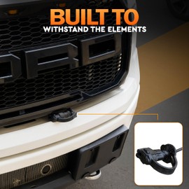 Prong Shield Outdoor Weatherproof Plug Cover - Extension Cord Waterproof Protector Covers for 120v Electric, 3 Prong Male End Weather Proof Exterior Ends Caps for Outside Electrical Plugs (20,Yellow)