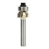 1/4in Shank Architectural Router Bit 4 Flute Round Corner Molding