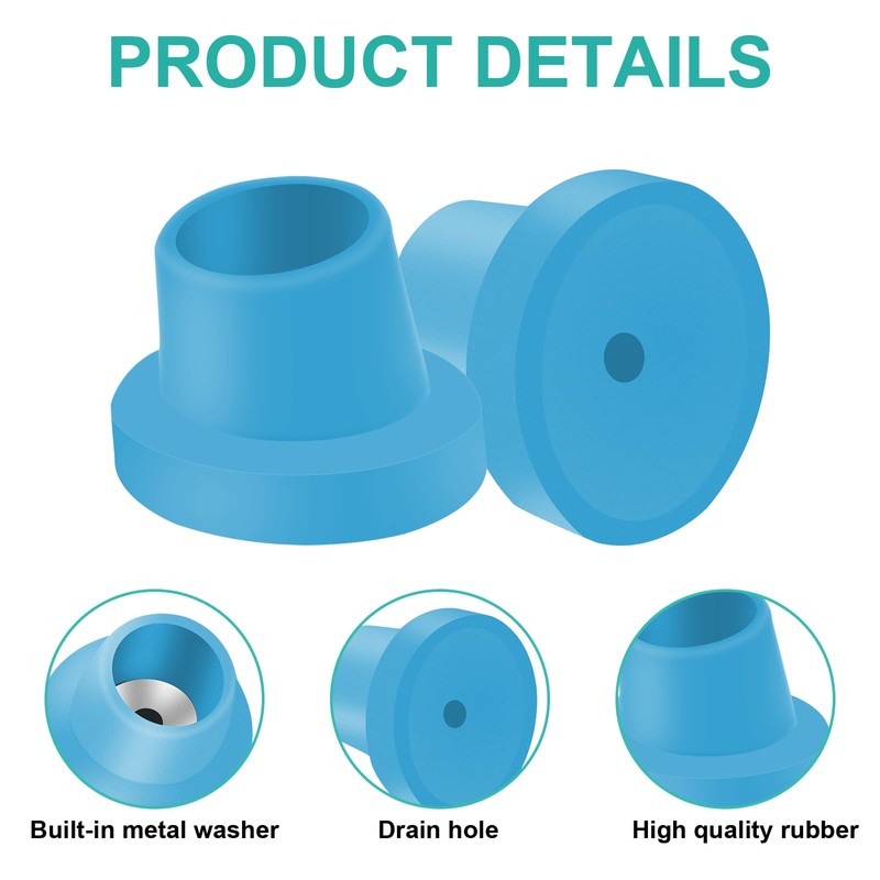4 Pcs Replacement Feet for Bath Chair Shower Chair Leg