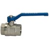 Riegler 115713 Kugelhahn "Ventilleitung", Handhebel blau, IG/IT, G 1/2