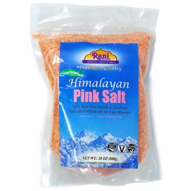Rani Himalayan Pink Salt Granules (84 Essential Trace Minerals) 28oz (800g) ~ All Natural | Vegan | Gluten Friendly | NON-GMO | Indian Origin (Resealable Pouch)