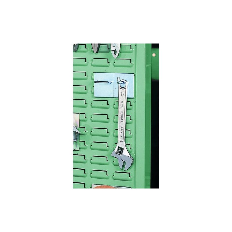 TRUSCO(トラスコ) パネルコンテナラック用工具フック 1本爪ロング PF-1L