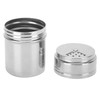 5PCS Seasoning Bottle Stainless Steel Spice Shaker with Rotating Cover
