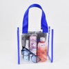 Snoopy 0415 Clear Tote Bag, Transparent Bag, Small, Fountain, Spa,
