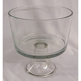 New Dessert Compote Trifle Bowl 8-5/8" tall