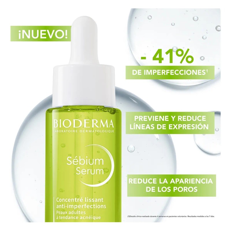 Bioderma Sébium Serum Ultra Ligero, 30 Ml Momento de aplicación