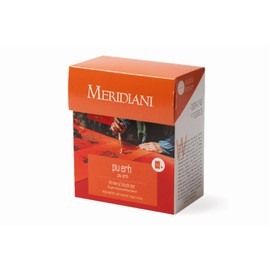 Meridiani® | Sweet and Woody Red Tea | Pu Erh Tea Bags | 100% Natural Red Pu-erh Tea - 15 Tea Bags (30g) | Chinese Puerh Tea