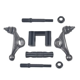 Racing Shaft Rocker Arm Set w Black For Predator 212cc Non-Hemi, For Honda GX160/200,For 196cc Clone
