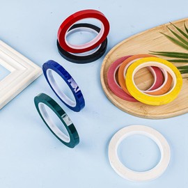Pinafresa 8 Rolls Colors Autoclave Tape Instruments Identification Tape 216 Ft/L X 0.4 in/W