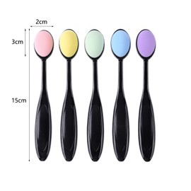 10 pcs Ink Blending Brushes with10 Brushes Lid and Round Brush Holder Packaging Set for Scrapbooking Background Card Templates Card Making Paper Craft Background Blender Painting