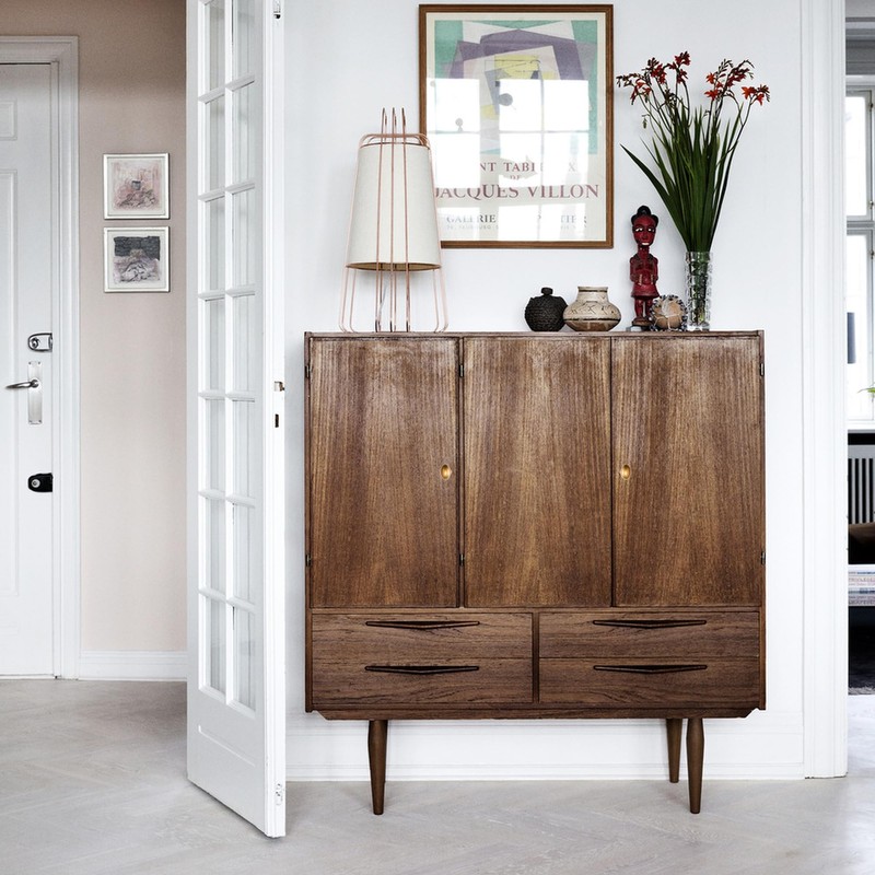 Cabinet Knobs Vintage, 6-Pack Solid Oval Egg-Shaped Drawer Knobs, Antique