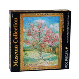 Moruska The Pink Peach Tree by Vincent Van Gogh Rompecabezas de 1000 piezas para adultos