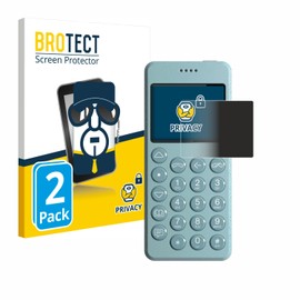 brotect (2 Pack Privacy Screen Protector compatible with Punkt MP02 [Anti-Spy, Protection-Film, Blue Light Filter]
