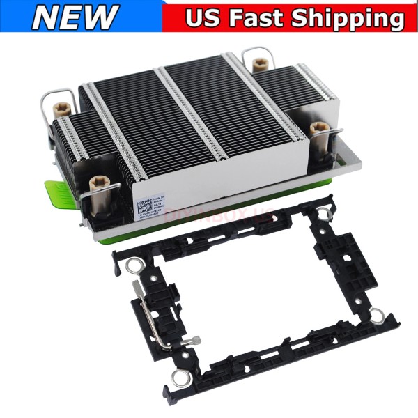 For Dell New VH8RK 0VH8RK 2nd CPU heatsink with Tray