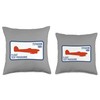 Hawker Typhoon Throw Pillow