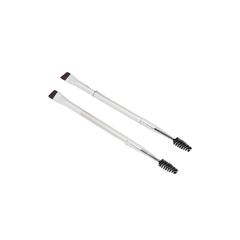 2 Piezas de Cepillo de Cejas de Doble Punta, Cepillo