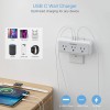 TESSAN Multi Plug Outlet Extender with 5 Outlets and 3