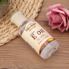 Aceite de Esencia de Vitamina E, Levanta y Reafirma la Piel, Nutre y Controla el Aceite, Botella de 75 Ml para la Noche con Aceite de Esencia Blanqueador