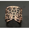Dewyld Contemporary geometric modern eagle ring in rose gold new