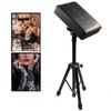Height-Adjustable Tattoo Armrest Work Stand Black