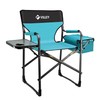 VILLEY Heavy Duty Directors Chair, Folding Camping Chairs, with Cooler