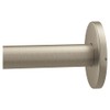 Moen Brushed Nickel 60" Straight Fixed Shower Rod, SF2143BN