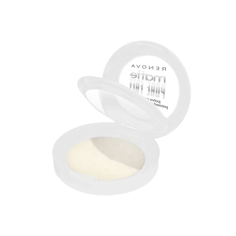 Polvo compacto Renova Matte Pore Free beige claro 10.5 gr