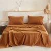 BISELINA Linen Sheet French Flax Flat Sheet Only 55% Euro