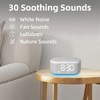 Plug in Sound Machine with Alarm Clock for Bedrooms 30