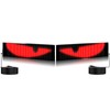 2PCS Devil Eyes Light for Cars Windshield Bluetooth, 13.7”x 4.01”