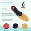 biped Premium Summer Footbed, Anatomically Shaped Barefoot Inlay with Soft
