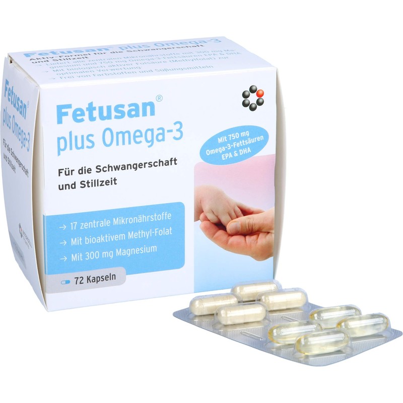 FETUSAN Plus Omega-3 Capsules 90.36 g