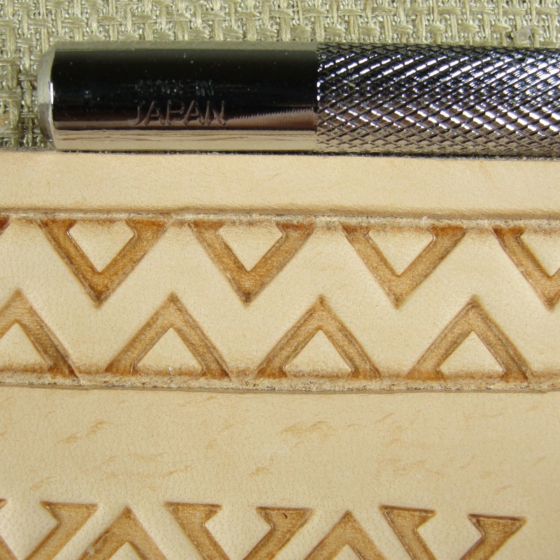 Japan Select - #O150 Geometric Border Stamp (Leather Stamping Tool)