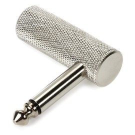 Hosa GPP-151 Right-angle Adaptor, 1/4 Inch TS to Same