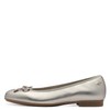 Tamaris Women's 8-82102-42 Ballerina Shoes, Gold, 41 EU